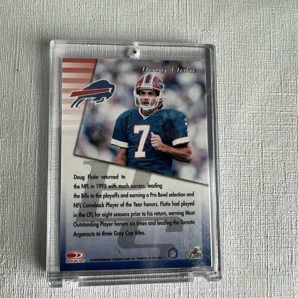 1999 Donruss Private Signings Doug Flute - Picture 2 of 2